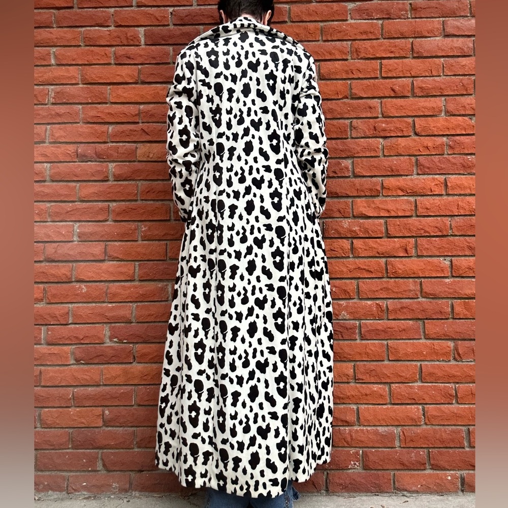 Y2K leopard print overcoat - Picture 5 of 11